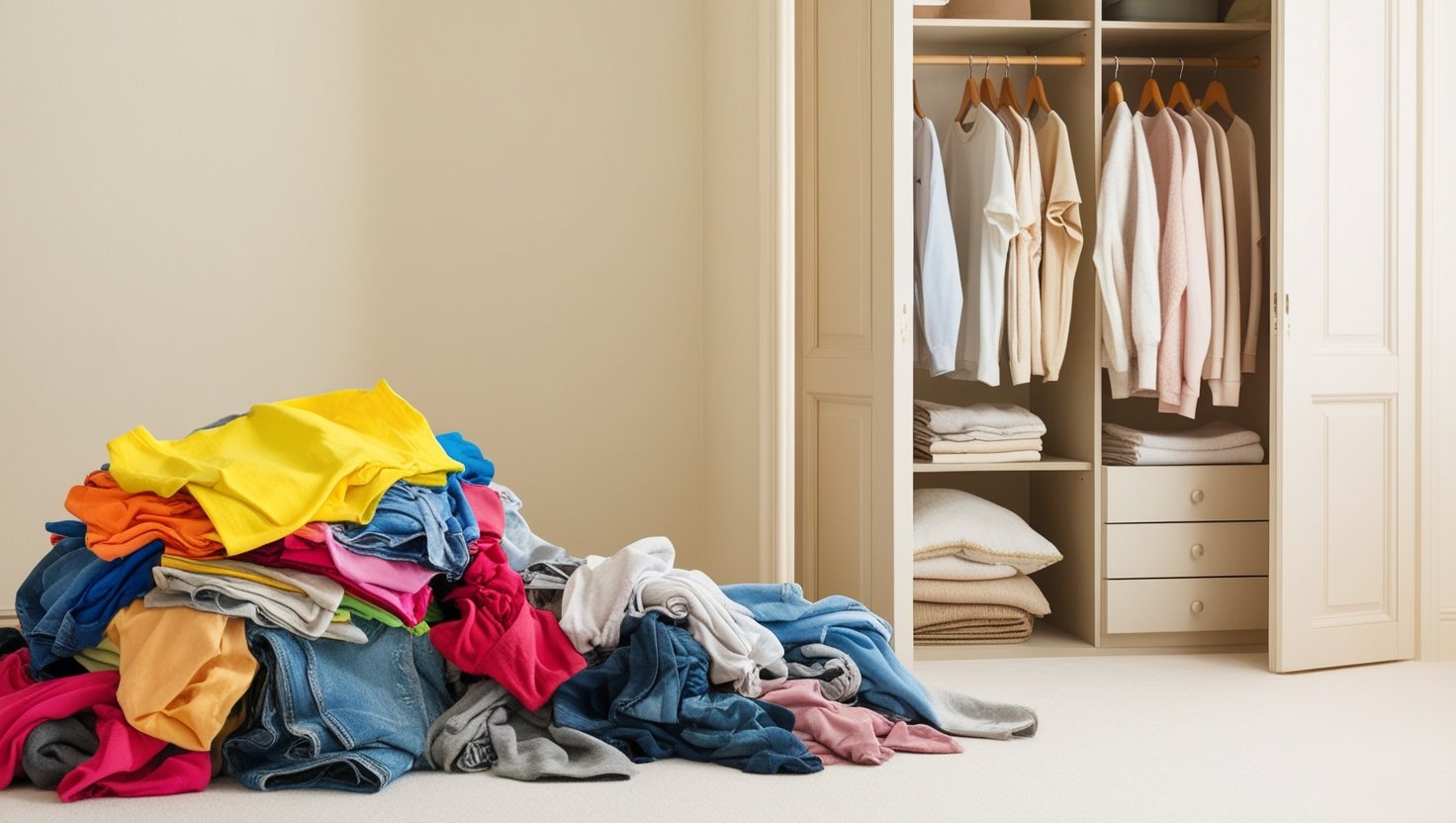 Leonardo_Phoenix_09_A_cluttered_heap_of_vibrant_wrinkled_cloth_2